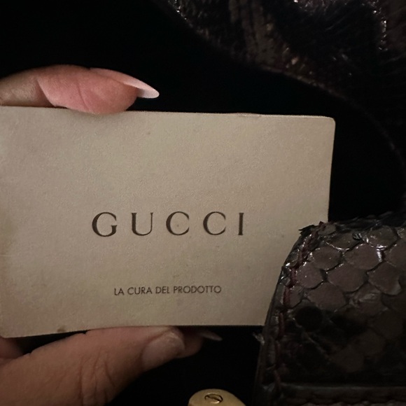 Rare purple python Gucci bag - Picture 10 of 10